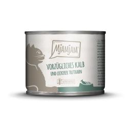 MjAMjAM mit Kalb, Truthahn für Katzen 6 x 200 g 