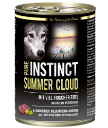 PURE INSTINCT SUMMER CLOUD mit Ente für Hunde 6 x 400 g 