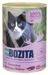 BOZITA mit Garnelen für Katzen 6 x 400 g 