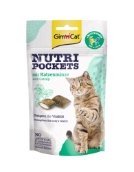 GimCat Nutri Pockets mit Katzenminze 60 g 