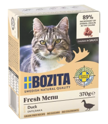 BOZITA mit Ente für Katzen 6 x 370 g 
