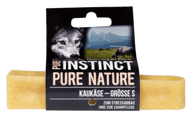 PURE INSTINCT Kaukäse für Hunde Größe S 