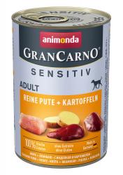 animonda GRANCARNO Sensitiv mit Pute, Kartoffeln für Hunde 6 x 400 g 