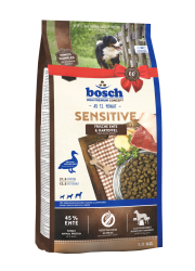 bosch SENSITIVE mit Ente, Kartoffel für Hunde 1 kg 
