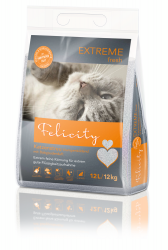 Felicity EXTREME fresh Katzenstreu klumpenbildend mit Baypuderduft 12 l / 12 kg 