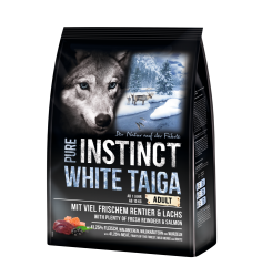 PURE INSTINCT White Taiga Adult 1 kg mit Rentier & Lachs 