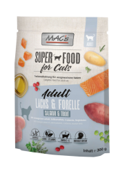 MAC's SUPER FOOD mit Lachs, Forelle für Katzen 300 g 