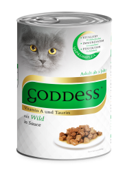 GODDESS mit Wild für Katzen 10 x 415 g 