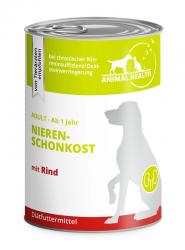 Animal Health Hund Adult 6x400g Nierenschonkost mit Rind 