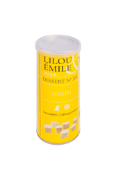 LILOU & ÉMILE Snack-Dessert mit Hühnerfleisch für Katzen 28 g 