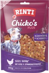 RINTI Chicko Plus Käse-Schinken-Würfel für Hunde 80 g 
