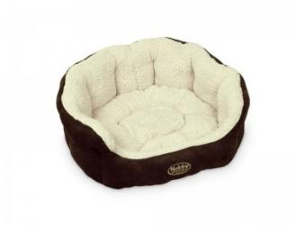 Nobby Hundebett 86x70x24cm in braun 