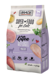 MAC's SUPER FOOD Kitten mit Geflügel 1,5 kg 