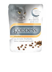 GODDESS Senior mit Truthahn für Katzen 1,4 kg 