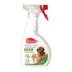 beaphar Zecken- und Flohschutz Spray für Hund und Katze 400ml 