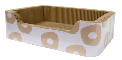 azoona Kratzpapp-Sofa mit Catnip ca. 44 x 33 x 12 cm 