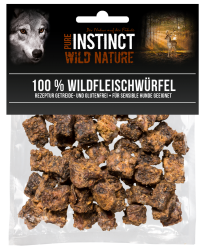 PURE INSTINCT Wildfleischwürfel für Hunde 250 g 