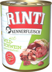 RINTI KENNERFLEISCH 12x800g Dose mit Wildschwein 
