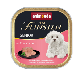 animonda VOM FEINSTEN SENIOR mit Putenherzen 22 x 150 g 