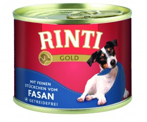 RINTI Gold 12x185g Dose mit Fasan 