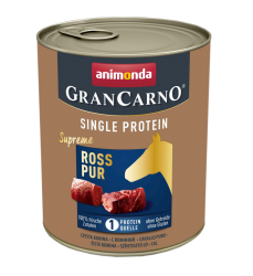animonda GRANCARNO SINGLE PROTEIN mit Ross für Hunde 6 x 800 g 