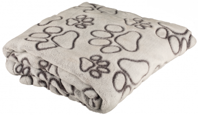 azoona® Hundedecke Miriam ca. 100x75cm in hellgrau 