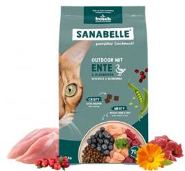 Sanabelle Outdoor mit Ente für Katzen 8 kg 