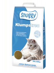 snuggy Klumpstreu für Katzen  20 l / 20 kg 