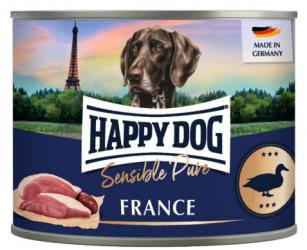 HAPPY DOG Sensible Pure FRANCE mit Ente 6 x 200 g 