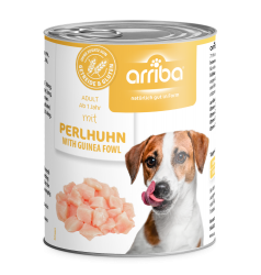 arriba mit Perlhuhn für Hunde 6 x 800 g 