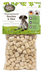 LandPartie Trainingssnack Gemüse & Obst für Hunde 200 g 