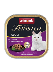 animonda VOM FEINSTEN ADULT mit Lamm in Kräutersauce 32 x 100 g 