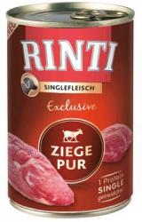 RINTI SINGLEFLEISCH Exclusive mit Ziege für Hunde 12 x 400 g 
