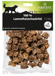 MAJESTIC Lammfleischwürfel für Hunde 250 g 