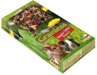 JR FARM Snacks Grainless Nager-Tafel Hibiskus 125 g 