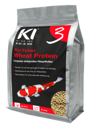 KIKAIBA Koi Futter Wheat Protein 3 mm 1 kg 
