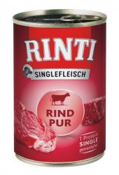 RINTI SINGLEFLEISCH mit Rind für Hunde 12 x 400 g 