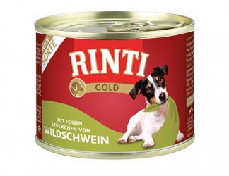 RINTI Gold 12x185g Dose mit Wildschwein 