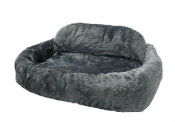 SILVIO DESIGN Tiersofa de Luxe mit Kissen Gr. L ca. 65 x 90 x 24 cm, blau 