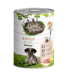 LandPartie mit Lamm für Hunde 6 x 800 g 