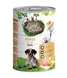 LandPartie mit Kalb für Hunde 6 x 400 g 