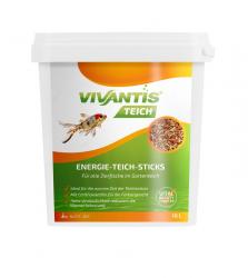 VIVANTIS Energie-Teich-Sticks für alle Zierfische 10 l 