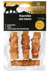 MAJESTIC Hundesnack Kaurolle 90g mit Huhn 
