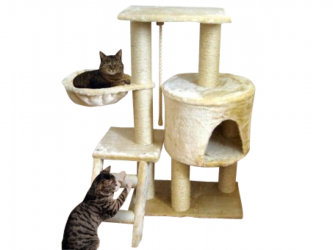 SILVIO DESIGN Kratzbaum Jack ca.  93 cm, beige 